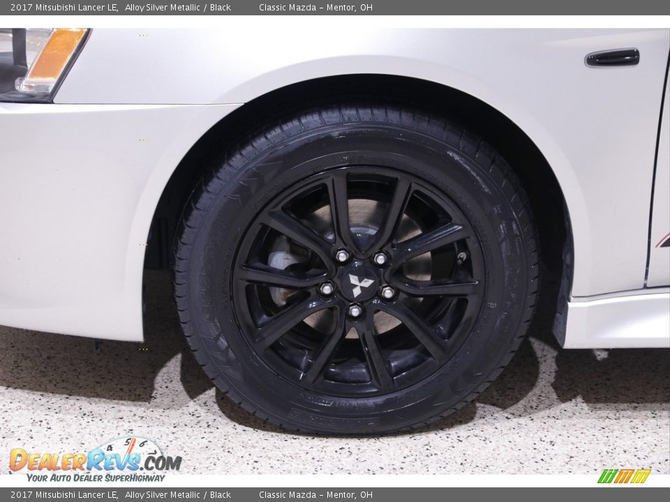 2017 Mitsubishi Lancer LE Alloy Silver Metallic / Black Photo #19