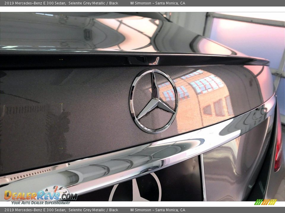 2019 Mercedes-Benz E 300 Sedan Selenite Grey Metallic / Black Photo #7