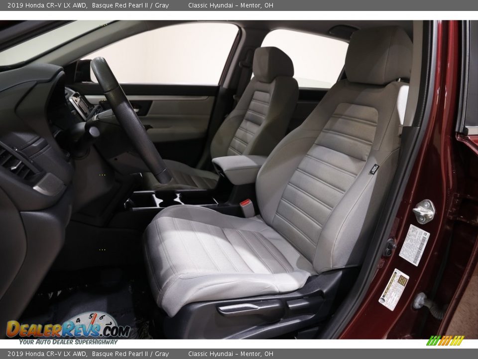 2019 Honda CR-V LX AWD Basque Red Pearl II / Gray Photo #5