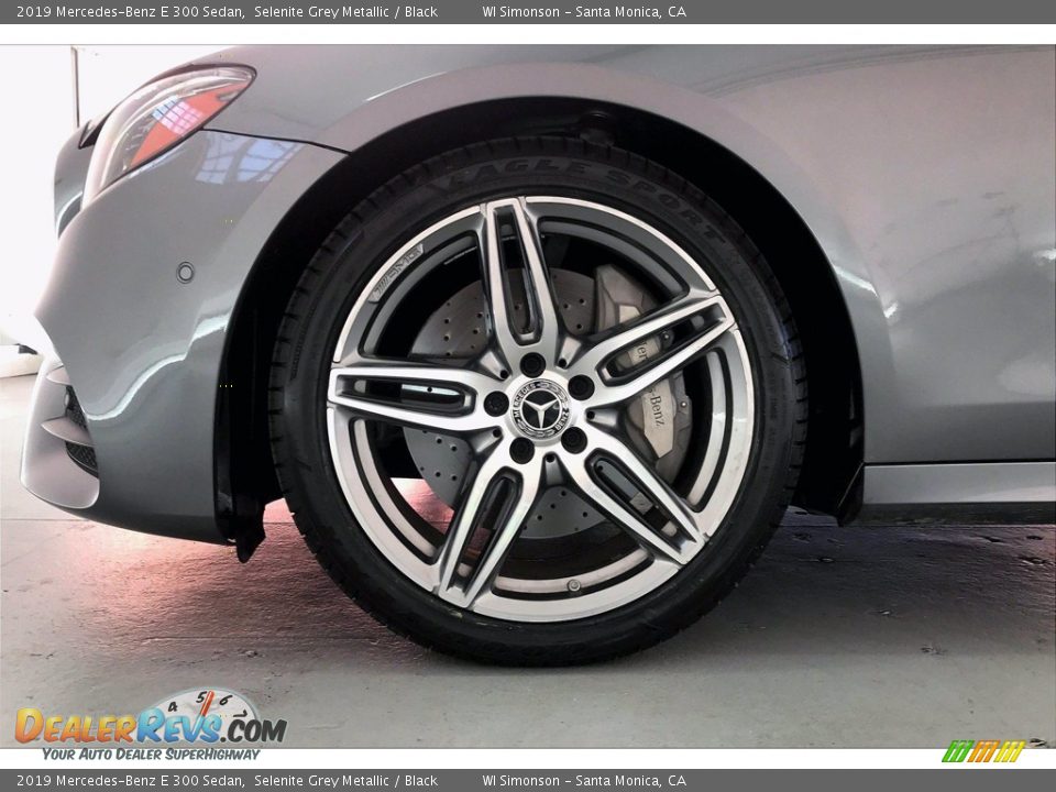 2019 Mercedes-Benz E 300 Sedan Selenite Grey Metallic / Black Photo #8