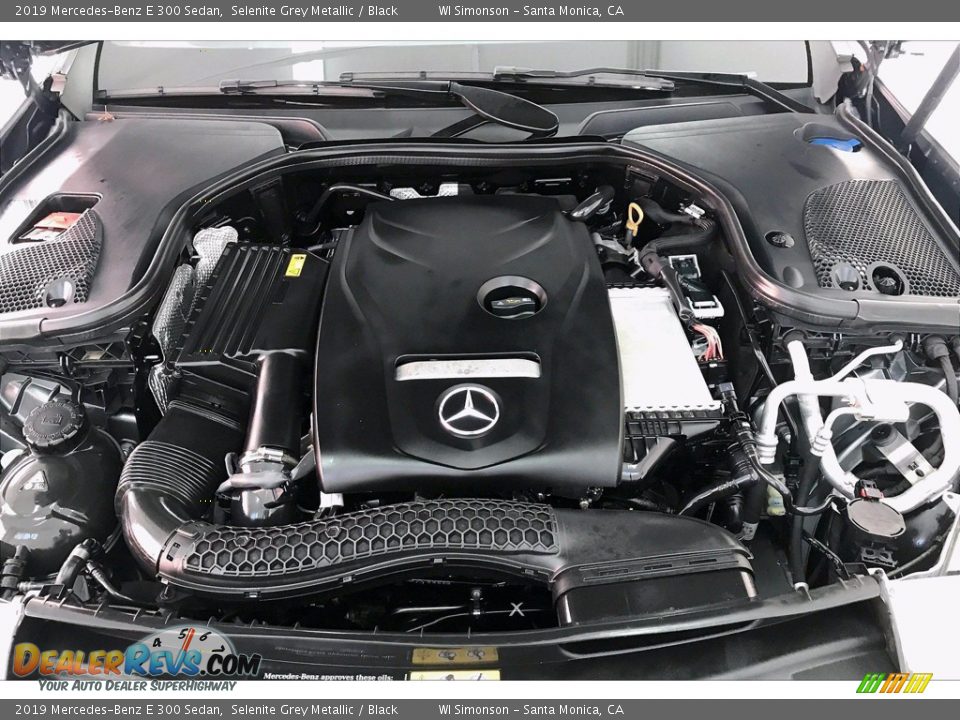 2019 Mercedes-Benz E 300 Sedan Selenite Grey Metallic / Black Photo #9