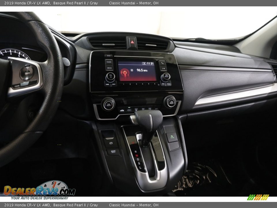 2019 Honda CR-V LX AWD Basque Red Pearl II / Gray Photo #9
