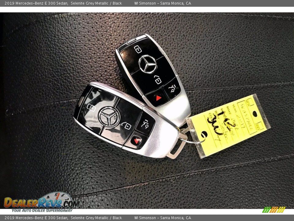 2019 Mercedes-Benz E 300 Sedan Selenite Grey Metallic / Black Photo #11