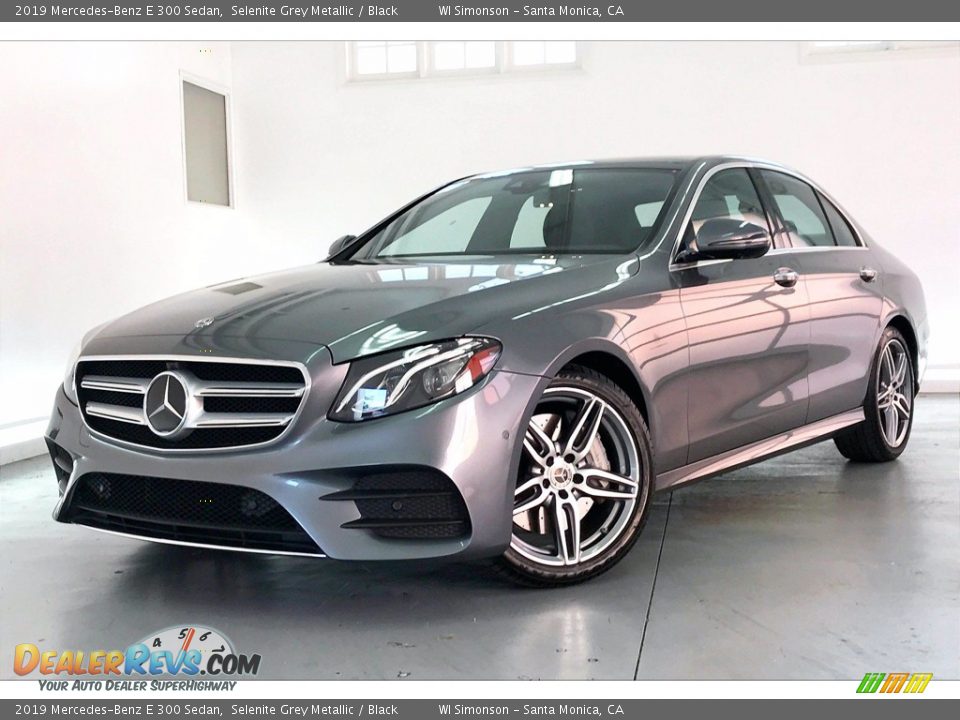 2019 Mercedes-Benz E 300 Sedan Selenite Grey Metallic / Black Photo #12