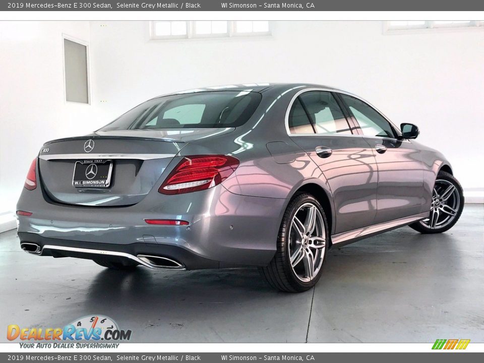 2019 Mercedes-Benz E 300 Sedan Selenite Grey Metallic / Black Photo #13