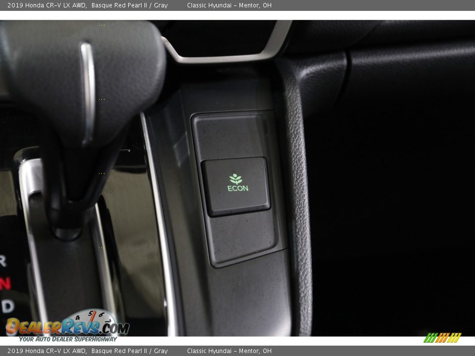 2019 Honda CR-V LX AWD Basque Red Pearl II / Gray Photo #12