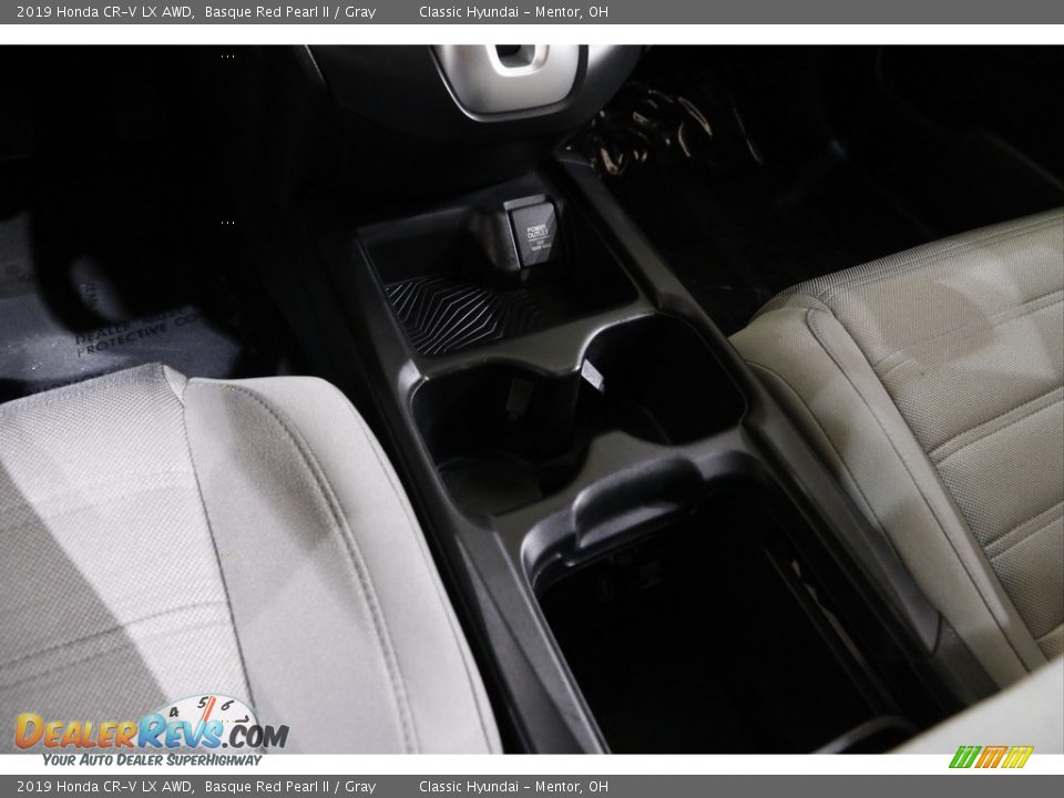 2019 Honda CR-V LX AWD Basque Red Pearl II / Gray Photo #13