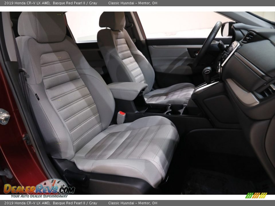 2019 Honda CR-V LX AWD Basque Red Pearl II / Gray Photo #14