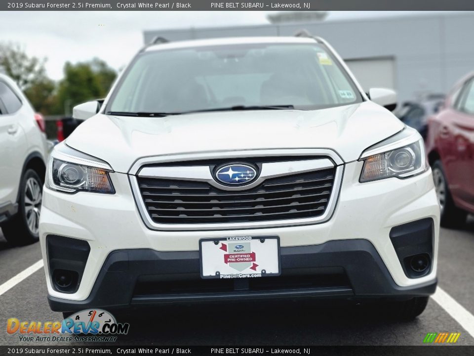 2019 Subaru Forester 2.5i Premium Crystal White Pearl / Black Photo #2