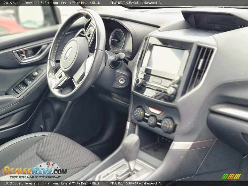 2019 Subaru Forester 2.5i Premium Crystal White Pearl / Black Photo #3