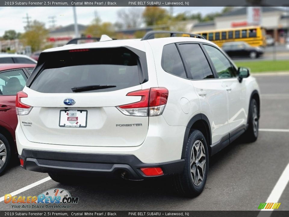 2019 Subaru Forester 2.5i Premium Crystal White Pearl / Black Photo #4