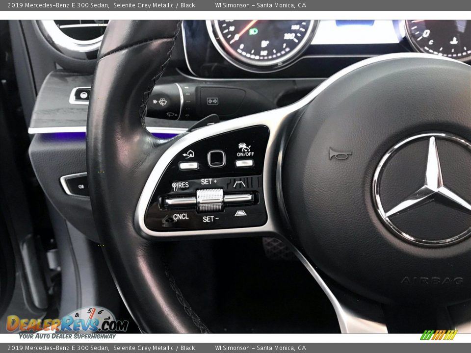 2019 Mercedes-Benz E 300 Sedan Selenite Grey Metallic / Black Photo #21