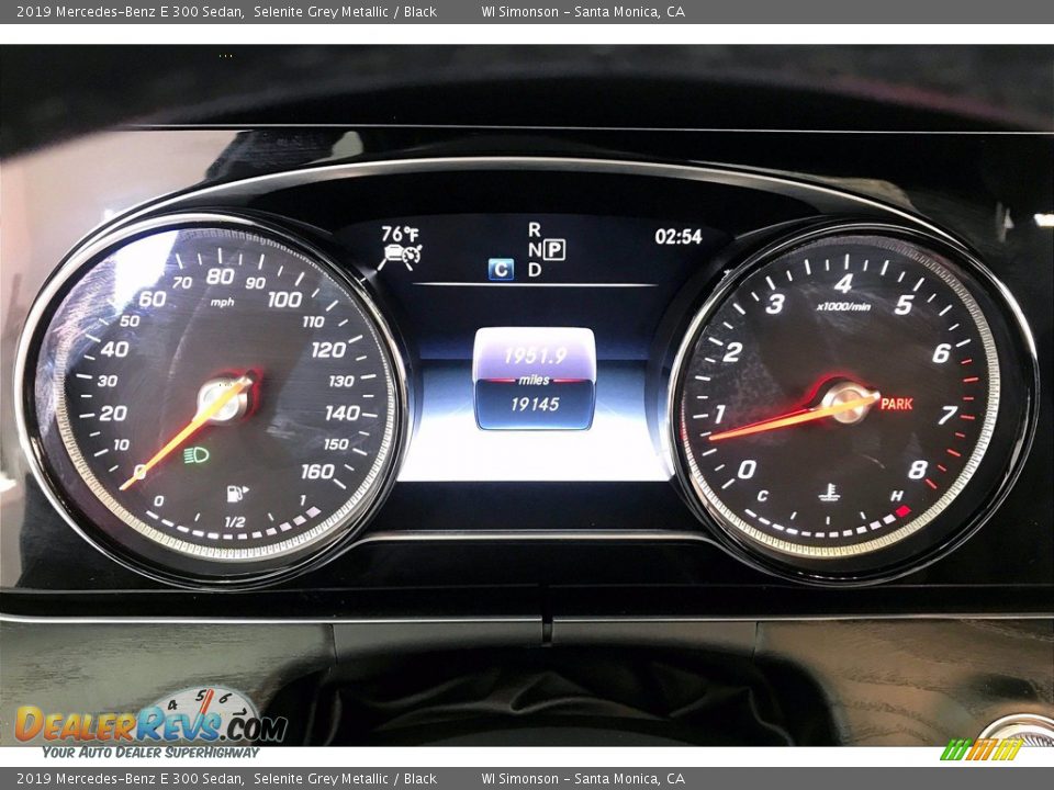 2019 Mercedes-Benz E 300 Sedan Selenite Grey Metallic / Black Photo #23