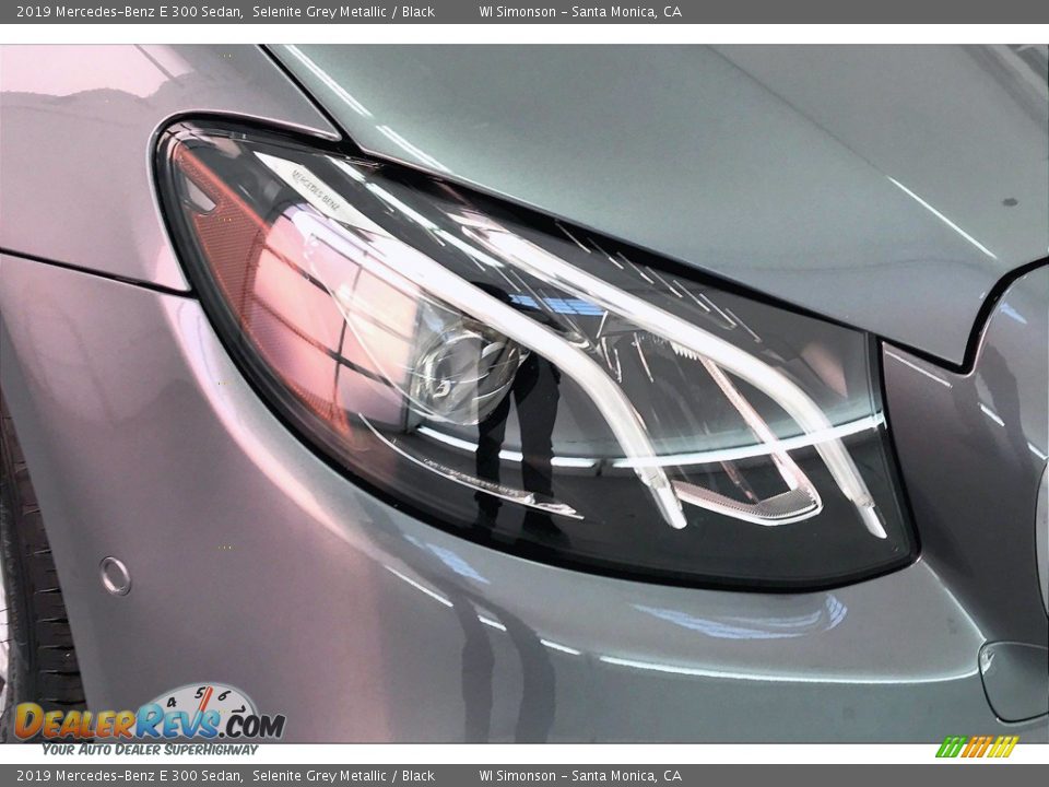 2019 Mercedes-Benz E 300 Sedan Selenite Grey Metallic / Black Photo #28