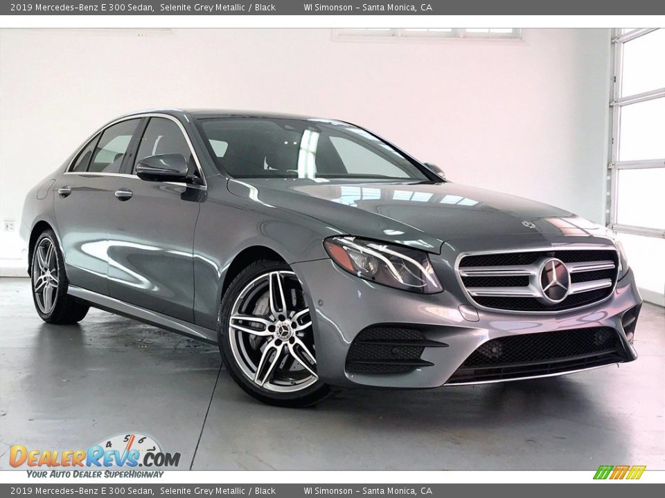 2019 Mercedes-Benz E 300 Sedan Selenite Grey Metallic / Black Photo #34