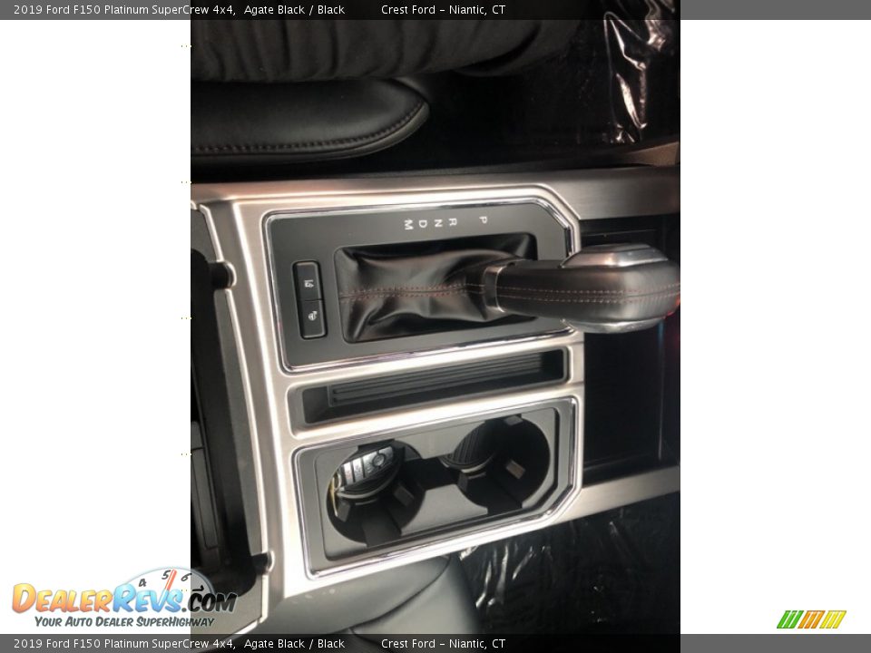 2019 Ford F150 Platinum SuperCrew 4x4 Agate Black / Black Photo #28