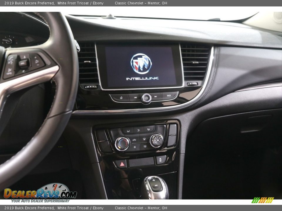 2019 Buick Encore Preferred White Frost Tricoat / Ebony Photo #9