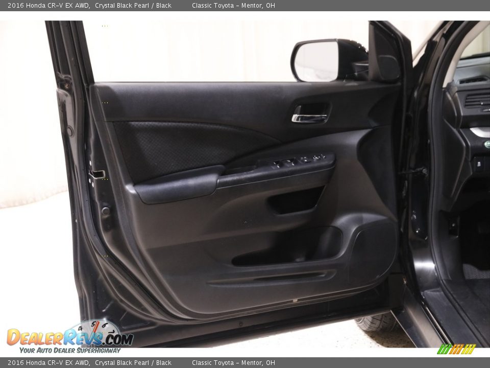 2016 Honda CR-V EX AWD Crystal Black Pearl / Black Photo #4