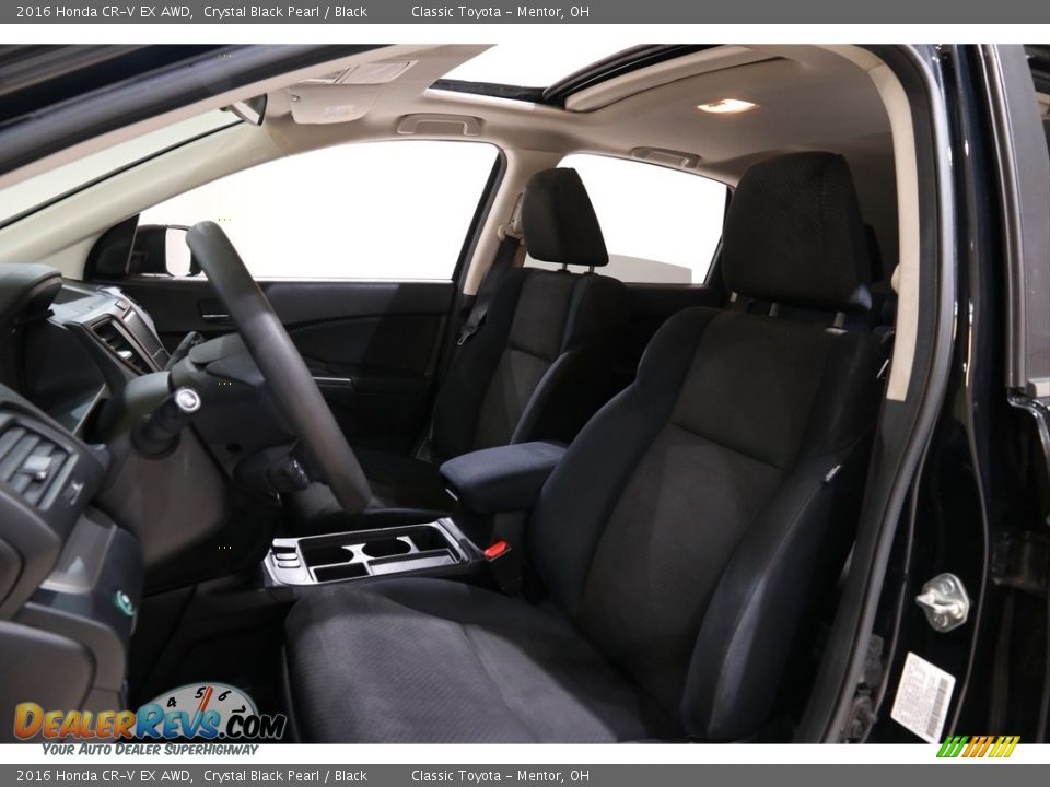 2016 Honda CR-V EX AWD Crystal Black Pearl / Black Photo #5