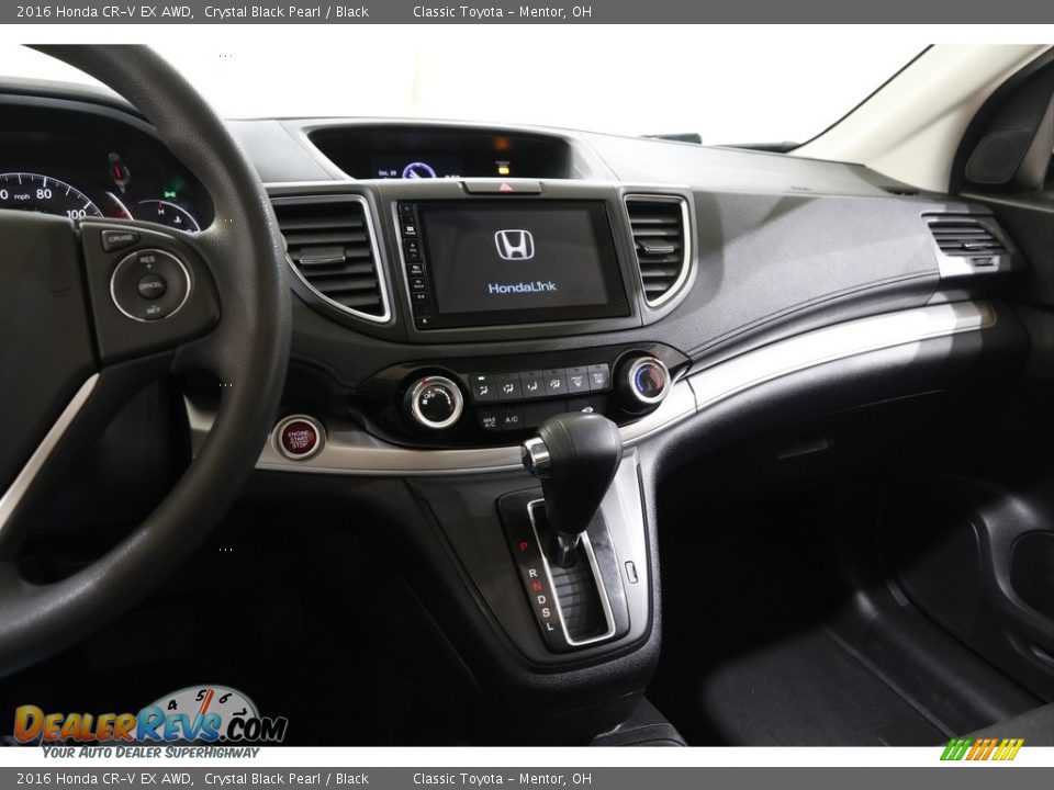 2016 Honda CR-V EX AWD Crystal Black Pearl / Black Photo #9
