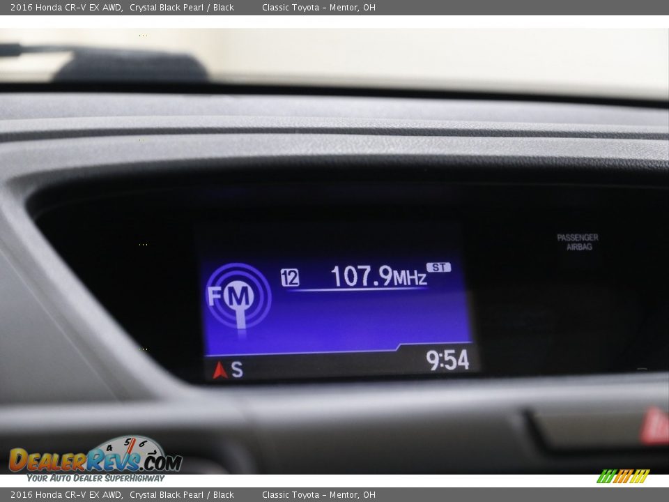 2016 Honda CR-V EX AWD Crystal Black Pearl / Black Photo #11