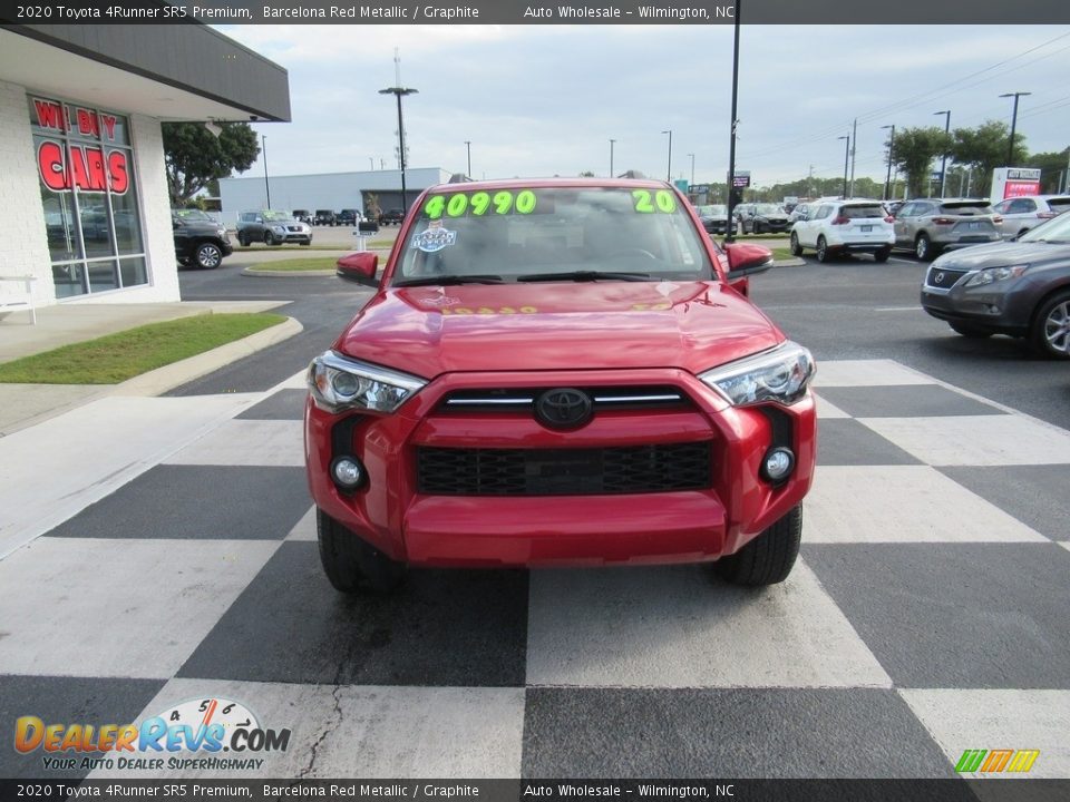 2020 Toyota 4Runner SR5 Premium Barcelona Red Metallic / Graphite Photo #2