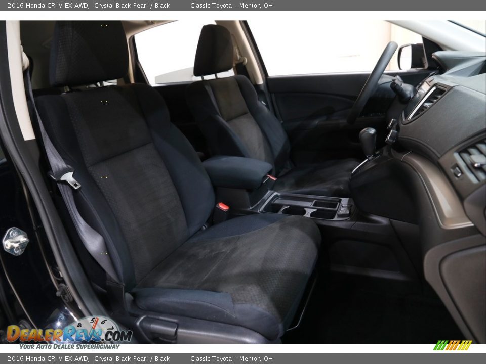 2016 Honda CR-V EX AWD Crystal Black Pearl / Black Photo #17