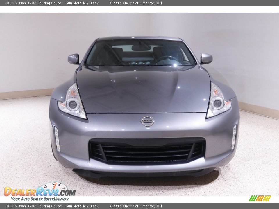 2013 Nissan 370Z Touring Coupe Gun Metallic / Black Photo #2