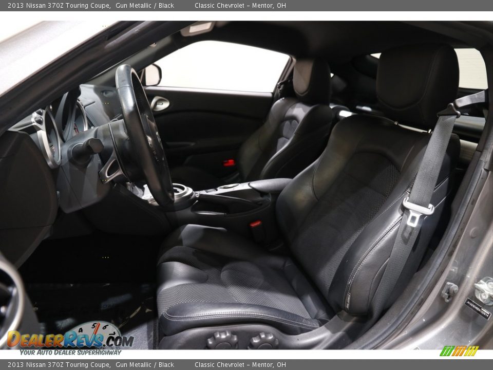 2013 Nissan 370Z Touring Coupe Gun Metallic / Black Photo #5