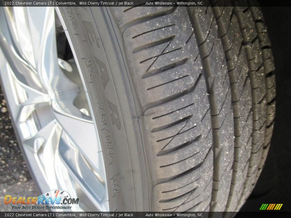 2022 Chevrolet Camaro LT1 Convertible Wild Cherry Tintcoat / Jet Black Photo #8