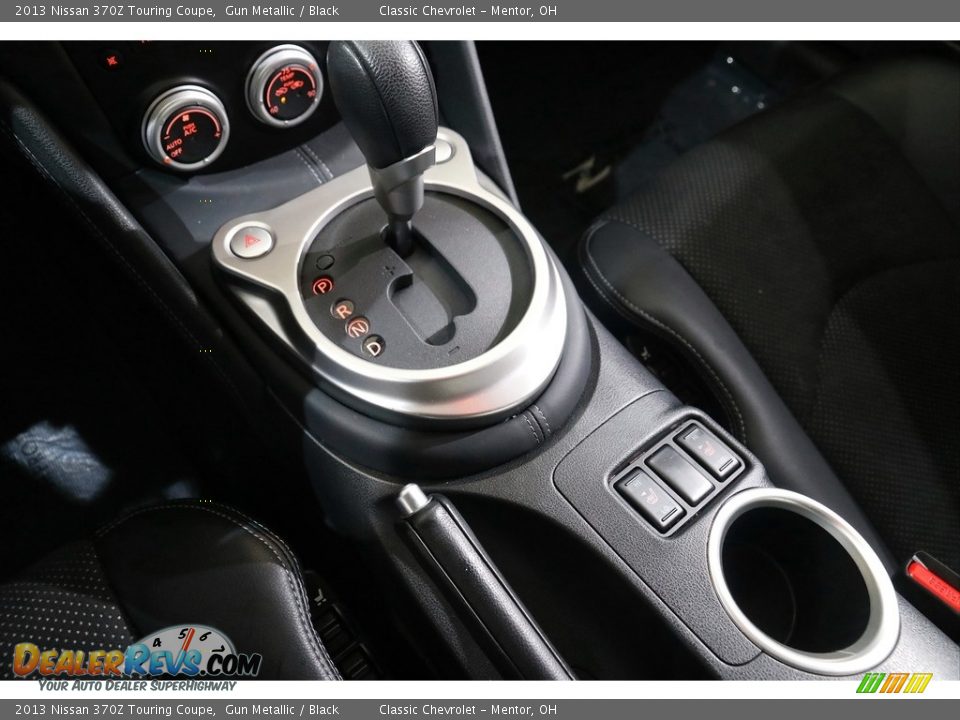 2013 Nissan 370Z Touring Coupe Gun Metallic / Black Photo #13