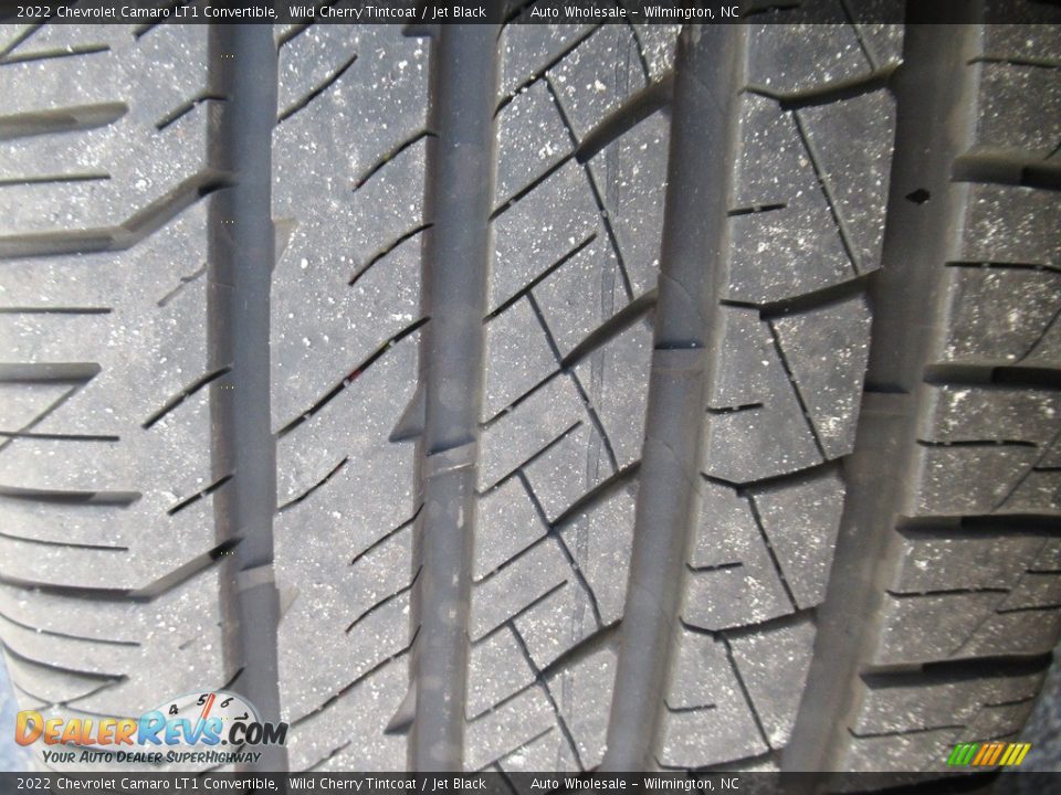 2022 Chevrolet Camaro LT1 Convertible Wild Cherry Tintcoat / Jet Black Photo #10