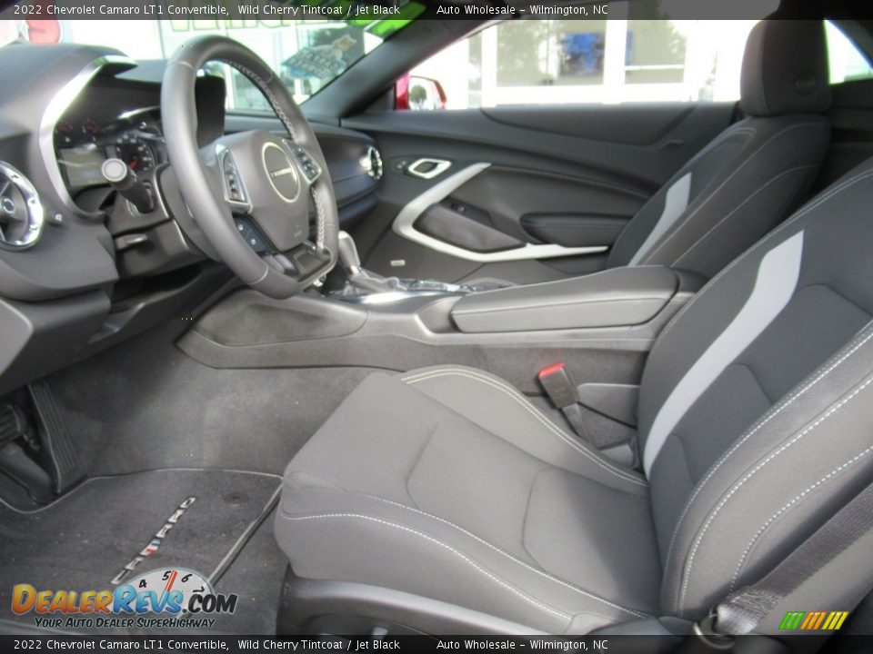 Jet Black Interior - 2022 Chevrolet Camaro LT1 Convertible Photo #11