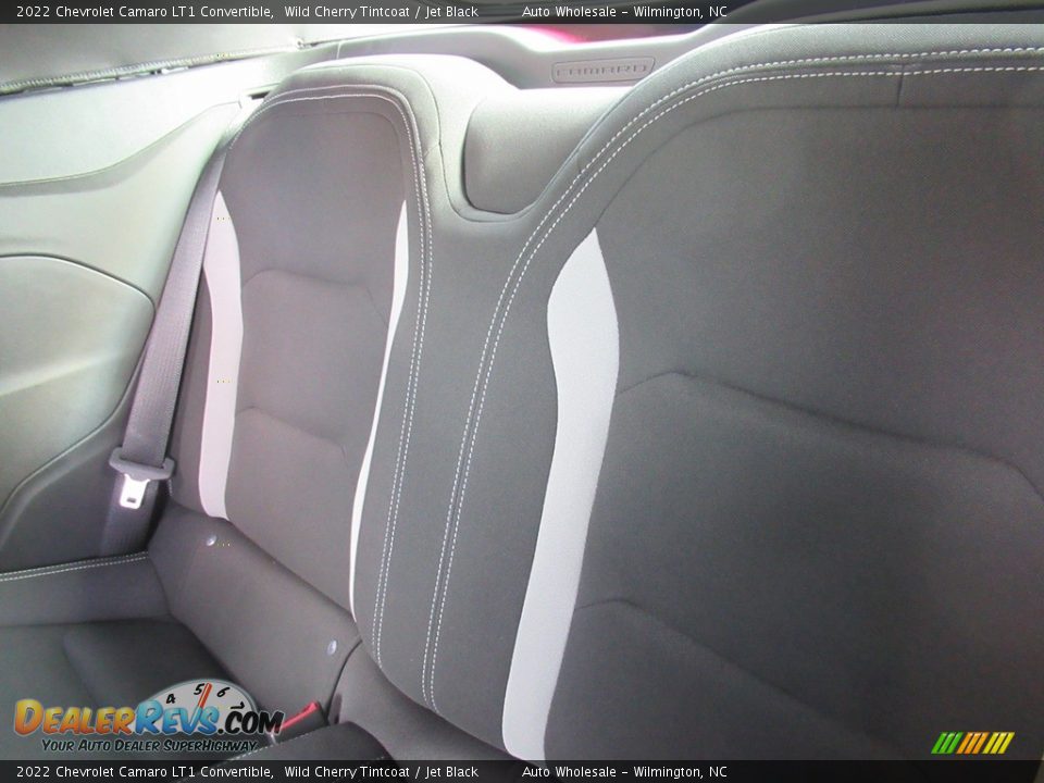 Rear Seat of 2022 Chevrolet Camaro LT1 Convertible Photo #12
