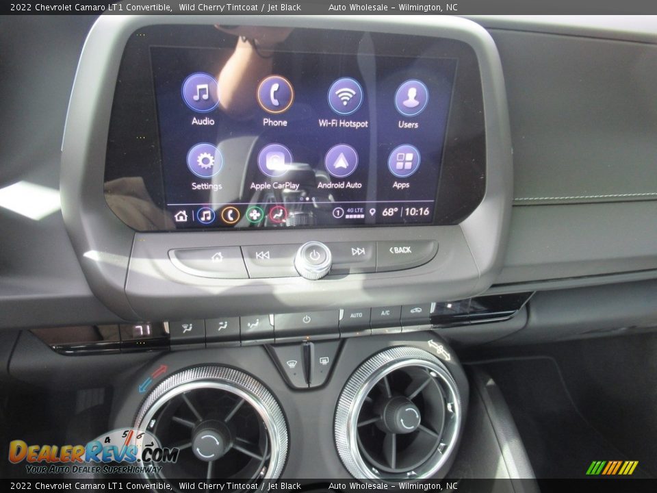 2022 Chevrolet Camaro LT1 Convertible Wild Cherry Tintcoat / Jet Black Photo #17