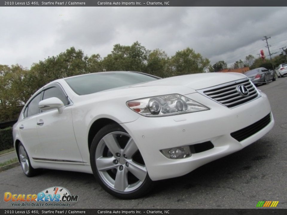 2010 Lexus LS 460 Starfire Pearl / Cashmere Photo #1