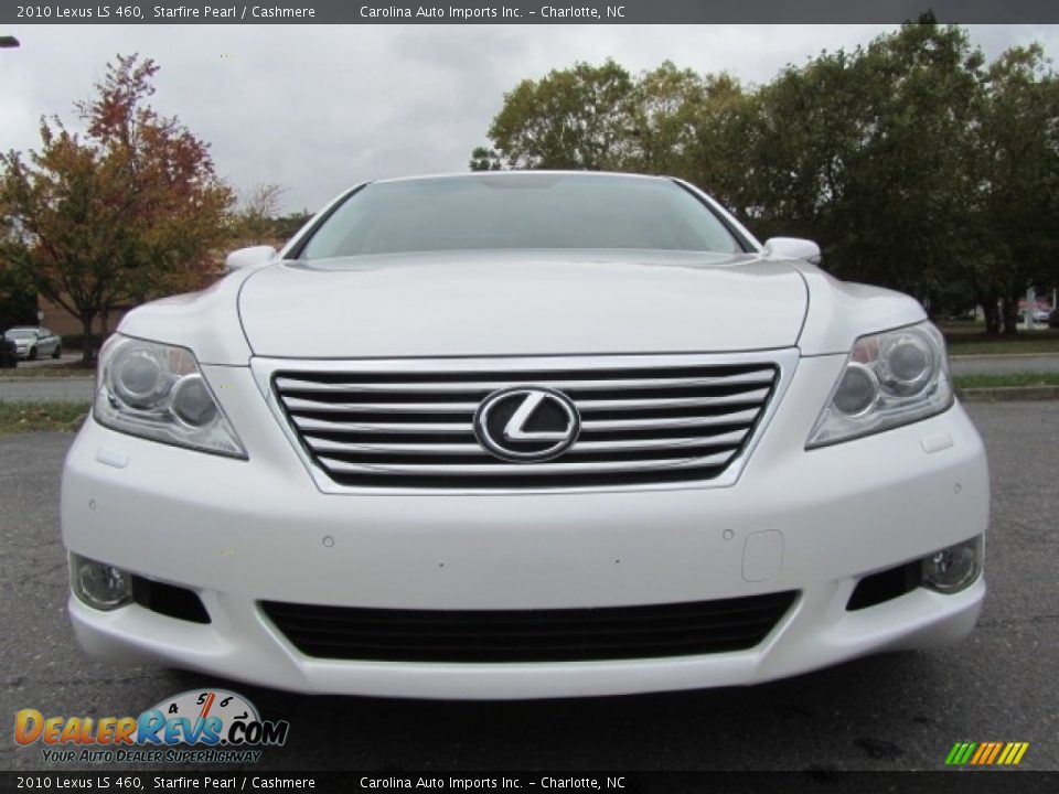 2010 Lexus LS 460 Starfire Pearl / Cashmere Photo #4