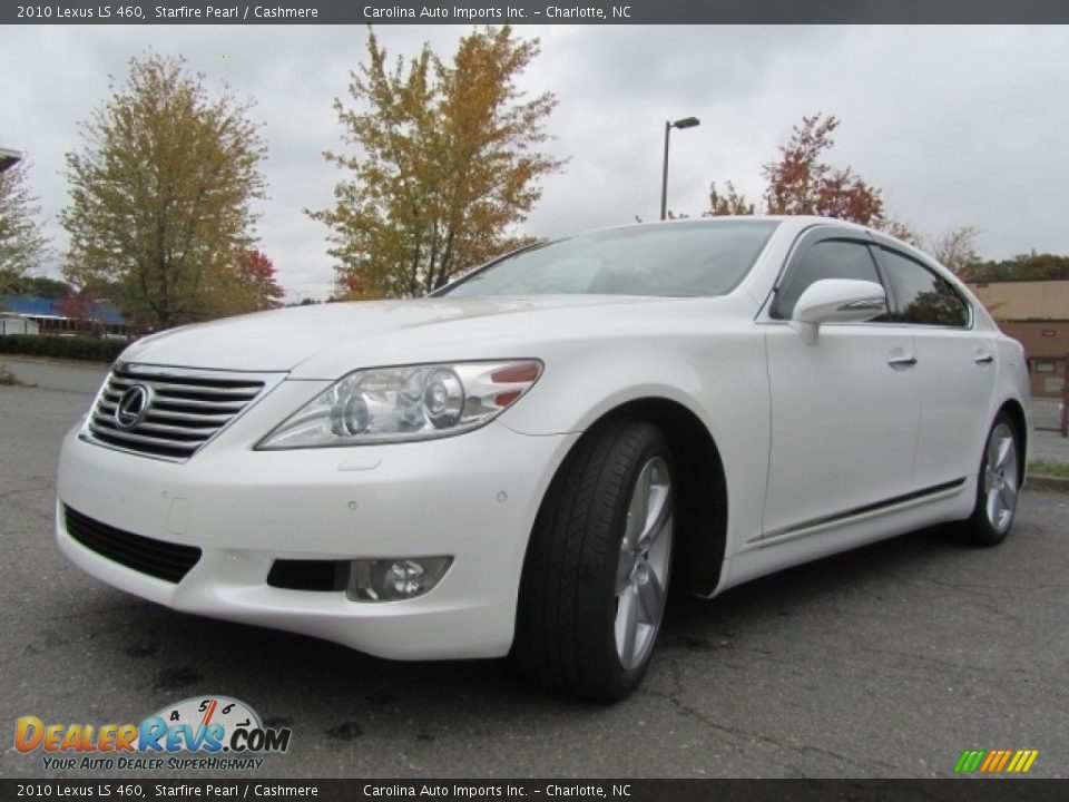 2010 Lexus LS 460 Starfire Pearl / Cashmere Photo #6