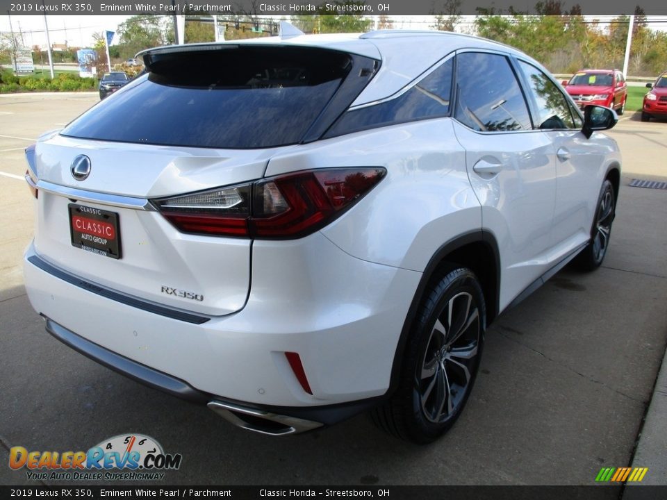 2019 Lexus RX 350 Eminent White Pearl / Parchment Photo #7
