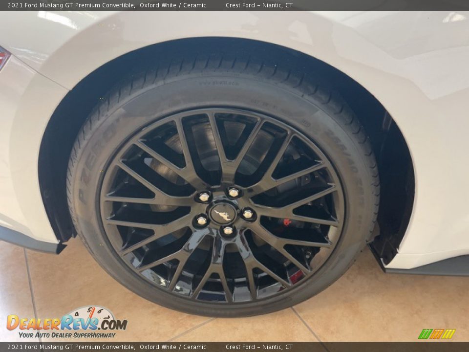 2021 Ford Mustang GT Premium Convertible Oxford White / Ceramic Photo #8