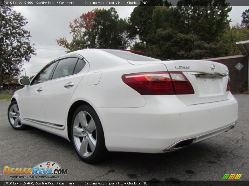 2010 Lexus LS 460 Starfire Pearl / Cashmere Photo #8