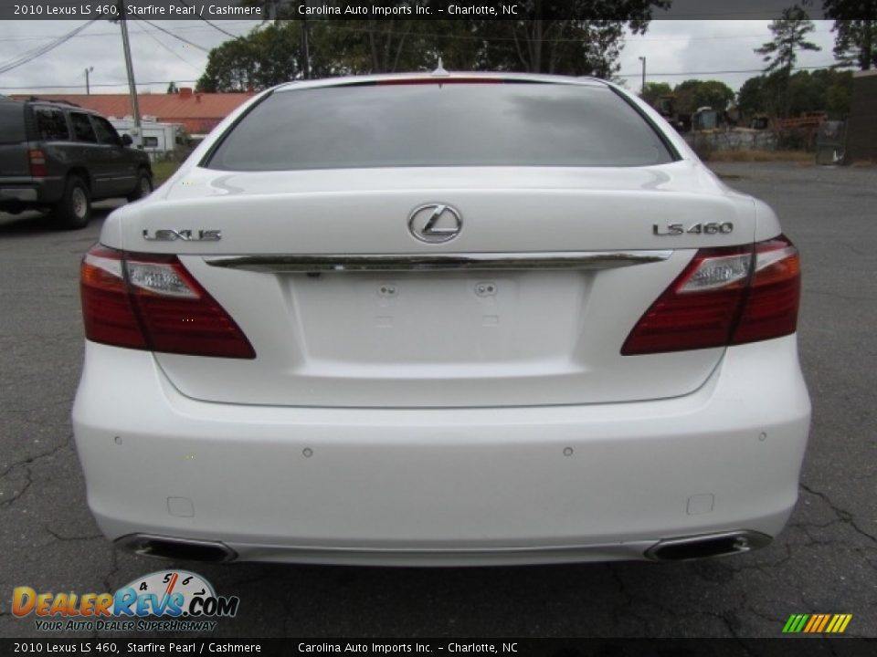 2010 Lexus LS 460 Starfire Pearl / Cashmere Photo #9