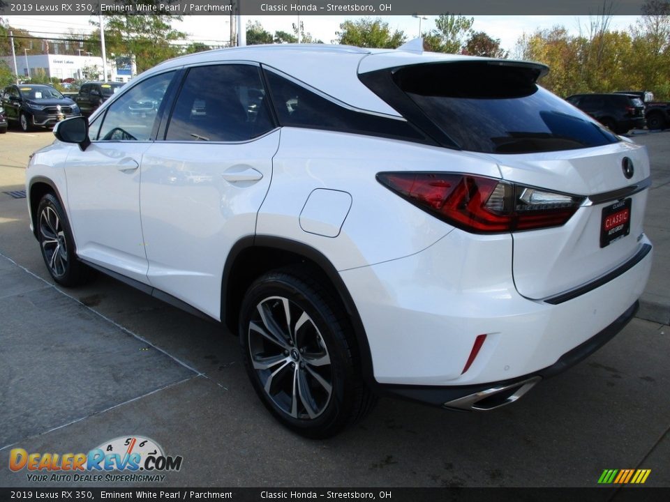 2019 Lexus RX 350 Eminent White Pearl / Parchment Photo #9