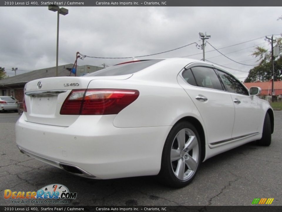 2010 Lexus LS 460 Starfire Pearl / Cashmere Photo #10