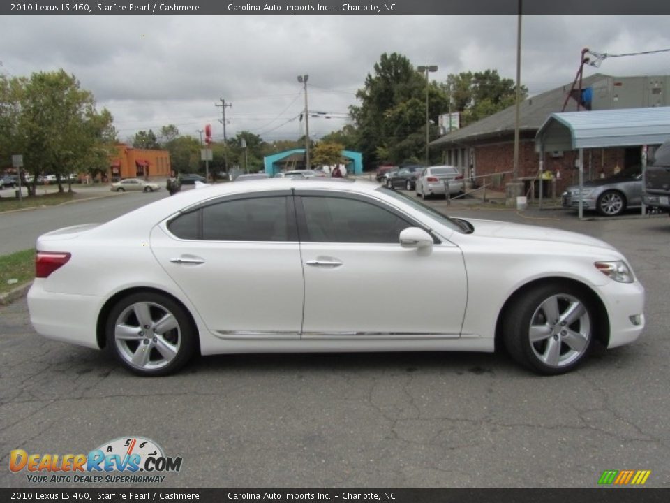 2010 Lexus LS 460 Starfire Pearl / Cashmere Photo #11