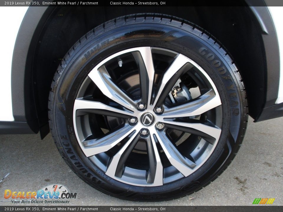 2019 Lexus RX 350 Eminent White Pearl / Parchment Photo #11