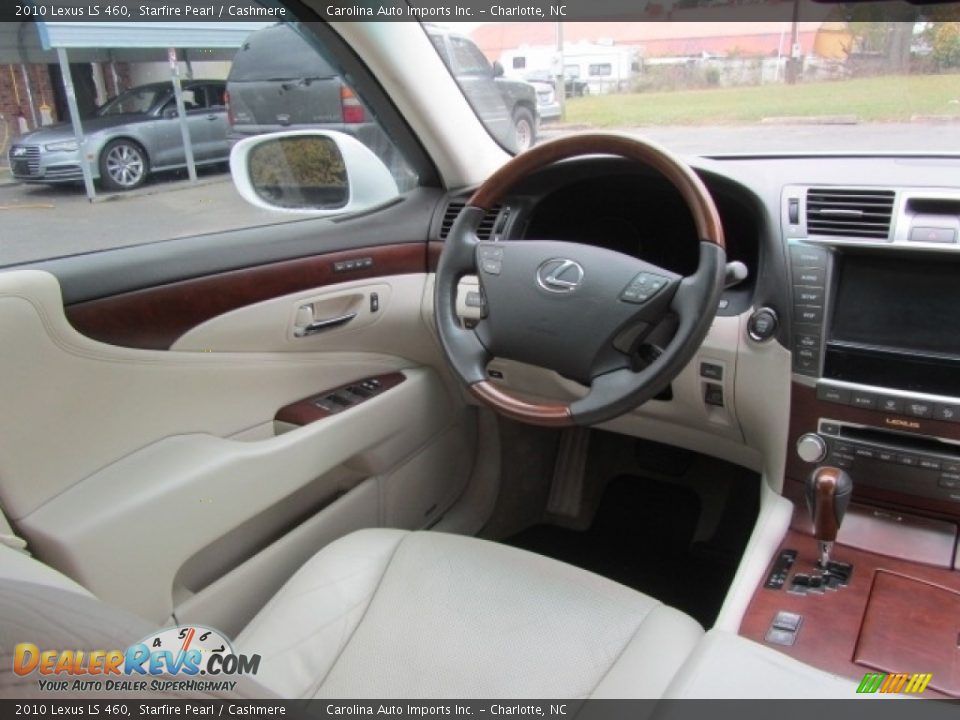 2010 Lexus LS 460 Starfire Pearl / Cashmere Photo #12