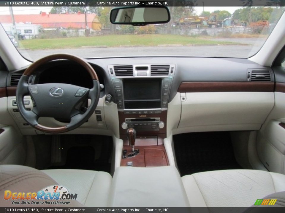 2010 Lexus LS 460 Starfire Pearl / Cashmere Photo #13