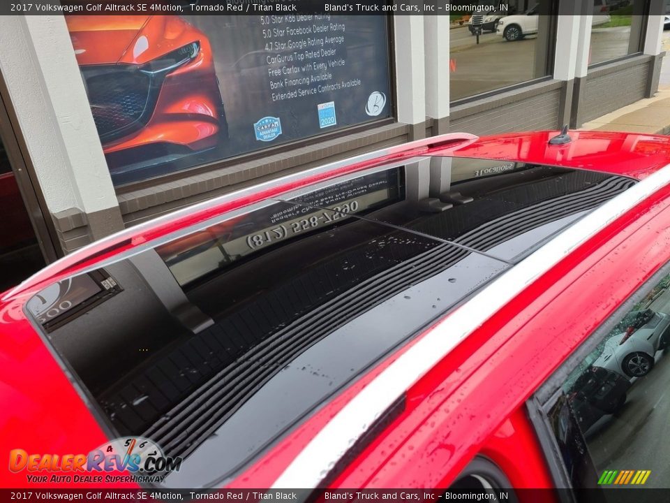2017 Volkswagen Golf Alltrack SE 4Motion Tornado Red / Titan Black Photo #5