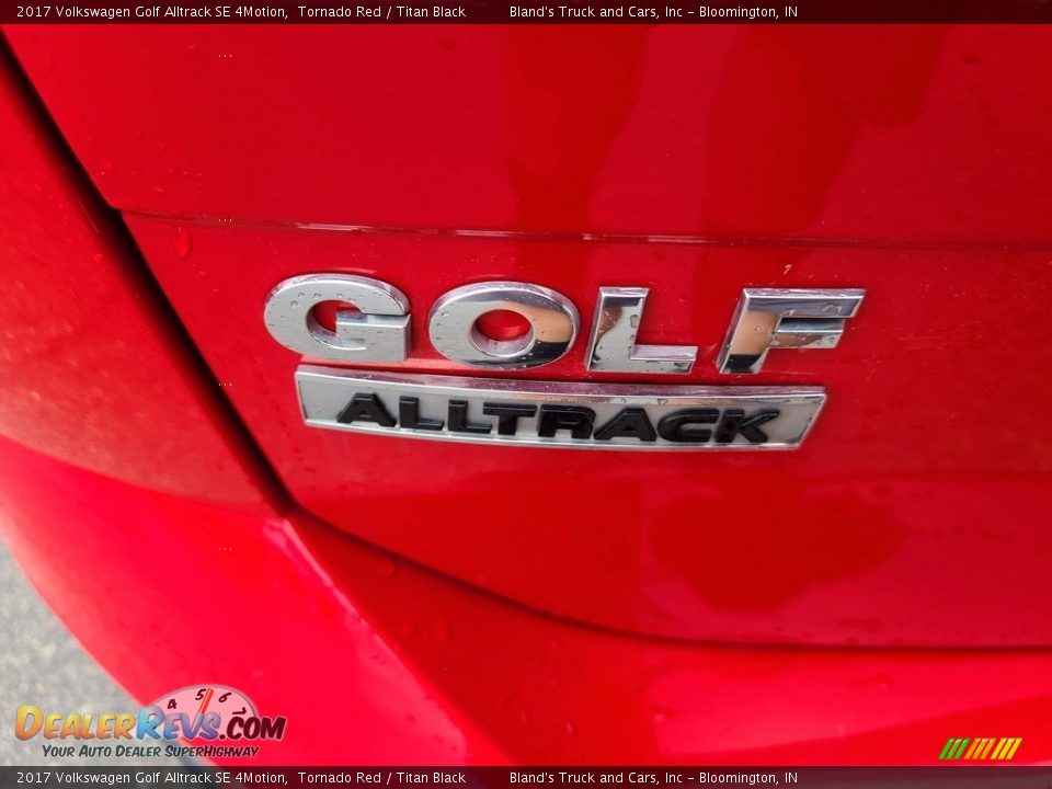 2017 Volkswagen Golf Alltrack SE 4Motion Tornado Red / Titan Black Photo #8
